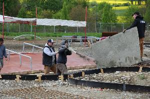 Mystic zahájil betonování roudnického skateparku