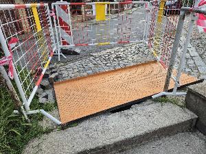 Máchovy schody uzavřeny