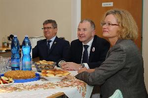 Diplomatická delegace v&nbsp;Roudnici navštívila ukrajinské uprchlíky