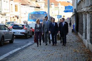 Diplomatická delegace v&nbsp;Roudnici navštívila ukrajinské uprchlíky
