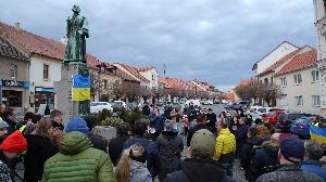 Roudnice vyjádřila podporu Ukrajině