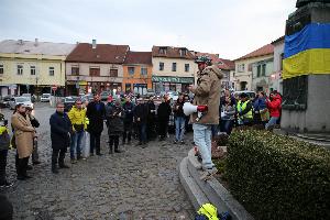 Roudnice vyjádřila podporu Ukrajině